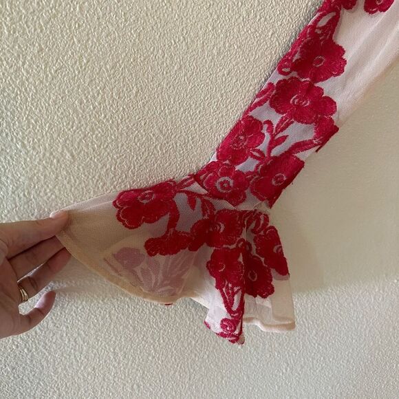 For Love and Lemons Temecula Embroidered Mini Dress - Picture 4 of 8